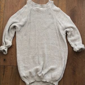 Cold-Shoulder Sweater
